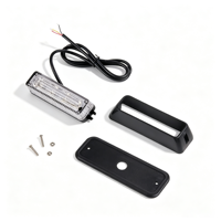 Feux de signalisation d'urgence à LED 4W, 8 modes stroboscopiques, montage latéral, boîtier en alliage d'aluminium, multicolores, clignotants, pour tout-terrain