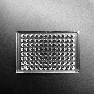 Grosir 96 well quartz kaca hemagglutinasi <span class=keywords><strong>plate</strong></span> microplate 96microwell plats quartz <span class=keywords><strong>plate</strong></span> - Product Image 3