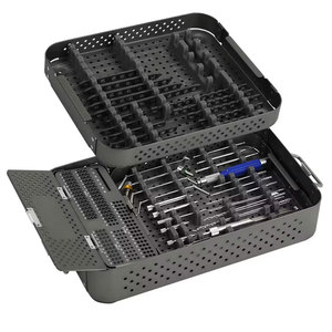 Juego de Instrumentos Quirúrgicos de Acero Inoxidable de Alta Calidad, Taladro Ortopédico Manual, Tamaño Personalizable, Instrumentos Quirúrgicos Clase I - Product Image 1