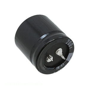ตัวแทนจำหน่ายอย่างเป็นทางการ LGR2D561MELB30 ตัวเก็บประจุแบบ Through Hole 560 uF CAP ALUM 560UF 20% 200V SNAP TH - Product Image 1