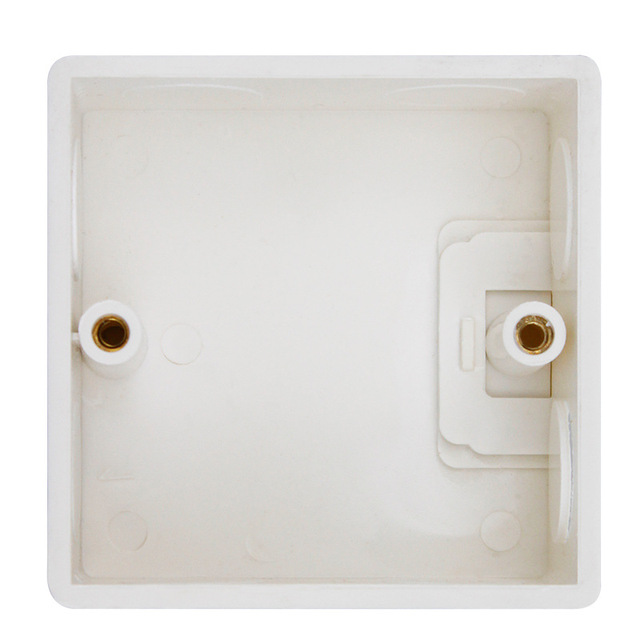 Pc Junction Box 86 Type Switch Socket Concealed and Surface Mounted Waterproof Bottom Box