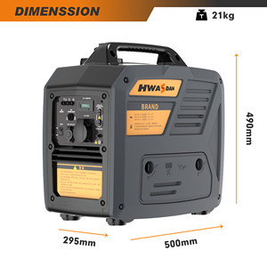 Générateur portable à double carburant 1600/2800 watts avec démarrage électrique, prêt pour les camping-cars et utilisation domestique de secours - Product Image 5