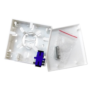 2 cổng sợi quang tường faceplate SC LC SC APC <span class=keywords><strong>FO</strong></span> truy cập thiết bị đầu cuối hộp ATB sợi Rosette ổ cắm Bảng điều chỉnh I-OO thiết bị đầu cuối hộp - Product Image 1