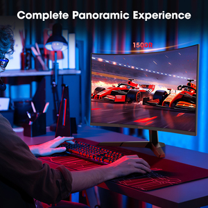Moniteur de jeu <span class=keywords><strong>incurvé</strong></span> de <span class=keywords><strong>27</strong></span> <span class=keywords><strong>pouces</strong></span> 180Hz QHD 1440P HDR écran d'ordinateur pour les joueurs <span class=keywords><strong>PC</strong></span> - Product Image 3