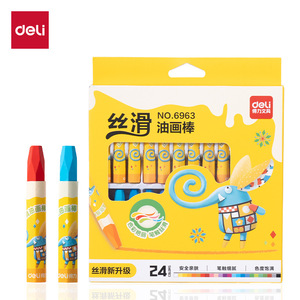 Deli Oil Pastels 36 Colors Silky Smooth For Children Art Drawing - Product Image 4