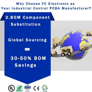 FC điện tử điều khiển công nghiệp bảng điện tử PCB lắp ráp tùy chỉnh pcba cho hệ thống thu thập dữ liệu tốc độ cao - Product Image 3
