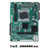 NEU X99 Intel C612 Xeon E5 V3/V4 Industrielle Firewall Mainboard 6 LAN 2 SFP 10GbE Netzwerk Gateway ROS PfSense