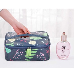 Borse Organizer da Viaggio alla Moda per Trucchi, con Divisori, Chiusura a Cerniera e Gancio, Manico Morbido, Grande Capacità, Realizzate in Materiale Resistente - Product Image 2