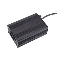 Chargeur de batterie noir 54,6 V 5 A, câble CA 1 m, prise coréenne 3 broches, connecteur CC 5,5x2,1 mm, durable pour accessoires de trottinette électrique AGM