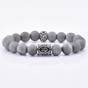 Comercio seguro alto grado 10Mm rojo turquesa <span class=keywords><strong>águila</strong></span> encanto pulseras de piedras preciosas joyería - Product Image 3