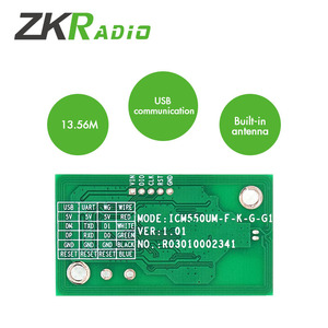Nhà Máy 13.56MHz <span class=keywords><strong>RFID</strong></span> <span class=keywords><strong>RS232</strong></span> USB UART Giao diện thông tin liên lạc tùy chỉnh thông minh Mô-đun đầu đọc thẻ - Product Image 4