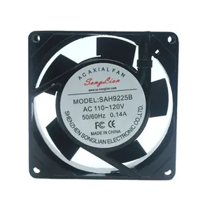 OEM 92mm 9225 AC trục dòng chảy fan hâm mộ 220V 0.1A tay áo mang thông gió công nghiệp quạt không khí lớn