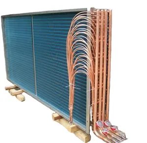 Copper Evaporator Coil Stainless Steel Tube Food Grade Water To Air Heat Exchanger Radiator