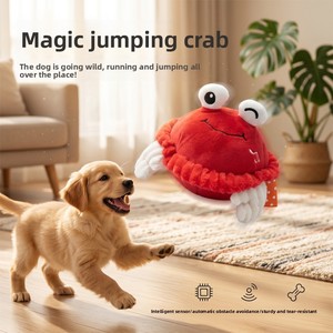 Juguete Educativo Temprano para Niños, Pelota Saltarina del Cangrejo Influencer, el Mismo Estilo que el Éxito de <span class=keywords><strong>TikTok</strong></span>, con Cangrejo que Habla, Canta y Responde al Control por Voz - Product Image 3
