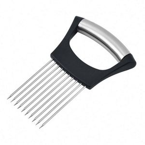 Cuchillo de Cocina para Cortar Cebolla y Tomate, Tipo Aguja, de Grado Alimenticio, Seguro y Portátil, con Soporte para Cebolla - Product Image 2
