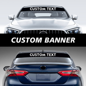 Adesivi per parabrezza per <span class=keywords><strong>Auto</strong></span> personalizzati, - Product Image 2