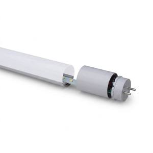 High Lumen T8 <b>LED</b> <b>Tube</b> Light 4FT 150lm/W Full Plastic Body Aluminum Substrate G13 AC100-277V 2 Year Warranty Commercial Lighting - Product Image 1