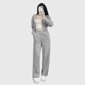 Ensemble de vêtements 2 pièces de luxe pour femmes, tissu léger, échantillon gratuit disponible de l'usine OEM d'approvisionnement direct du Vietnam - Product Image 6
