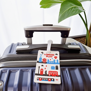 Etichetta del nome del bagaglio di viaggio del vettore di Londra - Product Image 1