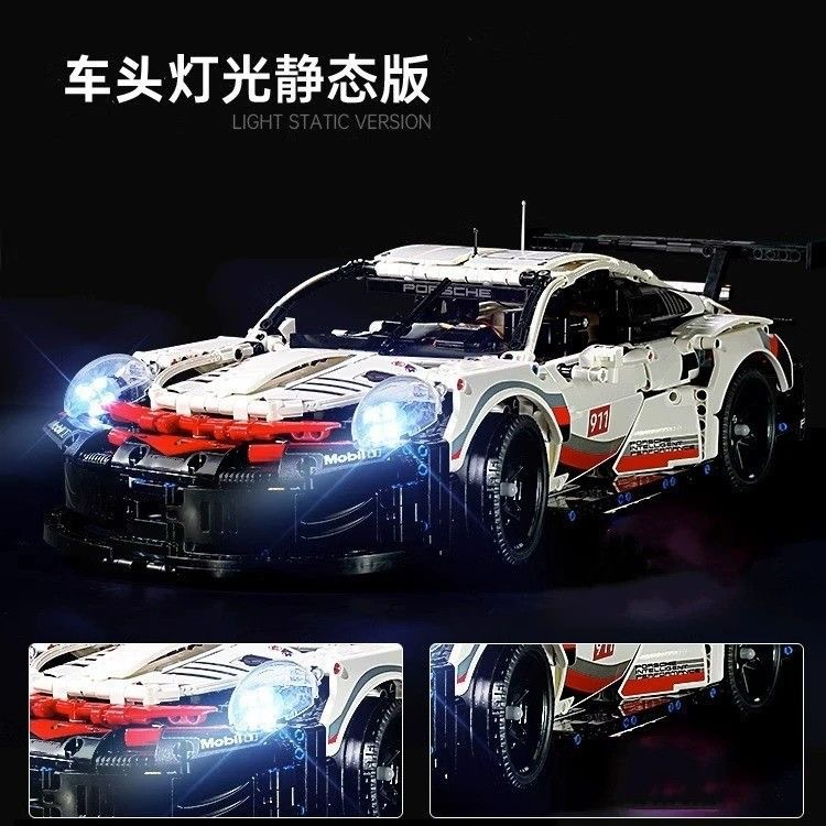 110 perfect edition porsche 911 static model headlights