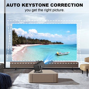 Proyector LED Inteligente F06 Mini Android 13, Nativo 1080P FHD, Proyector de Cine en Casa con WiFi 6 y Bluetooth <span class=keywords><strong>5</strong></span>, Superventas - Product Image 6