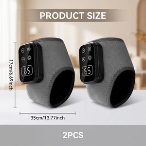 Attelle chauffante pour cheville avec vibration et chaleur, enveloppe de protection électrique pour cheville à usage quotidien - Product Image 2