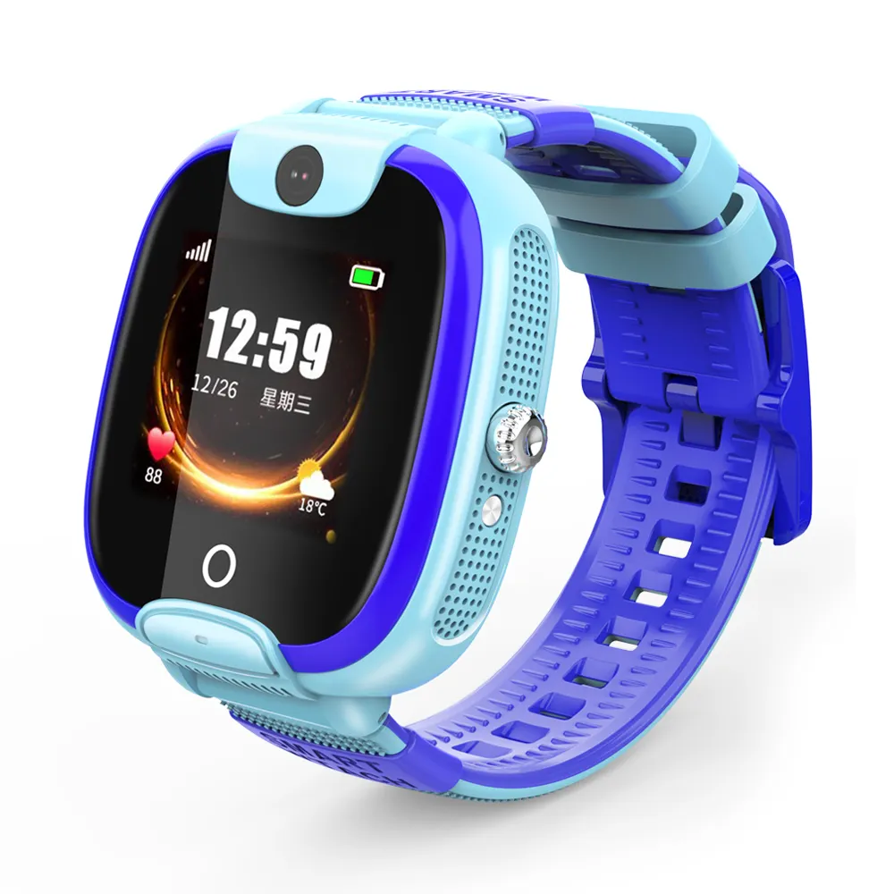 2021เด็กสมาร์ทนาฬิกา2G SOS Call ปอนด์เด็กติดตามกันน้ำ Android เด็ก Smartwatch DF08