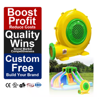 Souffleur d'air gonflable portable haute performance pour tente de bouncy castle commerciale, 220V 480W, coque en plastique