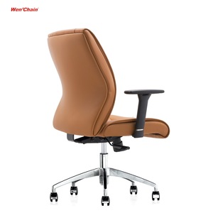 Moderna di alta qualità di lusso migliori sedie in pelle mobili in pelle Boss sedia da ufficio direzionale - Product Image 3