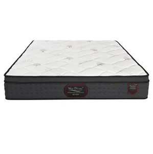 China Bedroom Furniture 12 inch pocket spring star hotel factory supply queen mattress