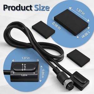 Sensor de Repuesto para Grifo Sin Contacto Olitan, Enchufe Especial para Vietnam, 27x10x1.5mm - Product Image 3