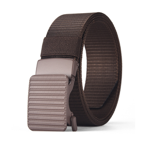 DF01 Cinturones de Lona para Hombre en Verde Khaki y Negro, Venta al Por Mayor, con Hebillas Metálicas Automáticas - Product Image 6
