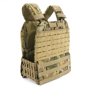 سترة تدريب تكتيكية قابلة للتعديل للجري واللياقة البدنية للرجال، سترة حمل الأوزان للجنسين للتدريب في صالة الألعاب الرياضية، مصنوعة من قماش أكسفورد 600D - Product Image 2