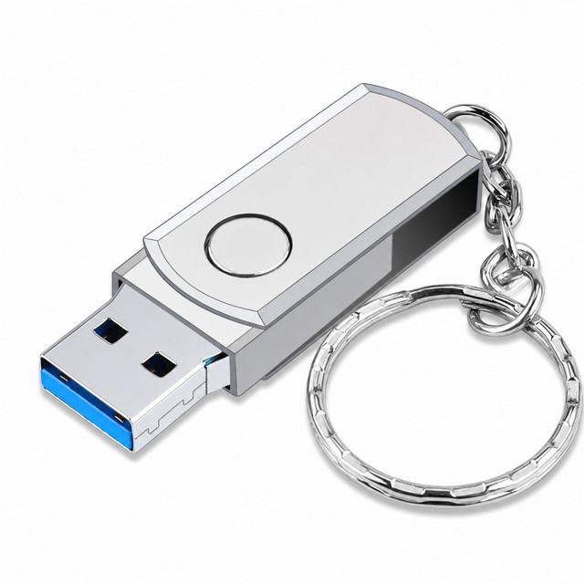 Low Price New Plastic Swivel USB 2.0 Flash Drive Full Capacity Customized Pendrive for Gifts in Stock 1GB