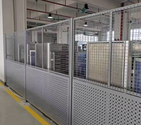Malla de Alambre de Acero Perforada, Decorativa/de Seguridad, para Construcción en Exteriores, Tamaño Personalizado