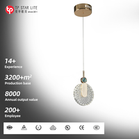 Nouveau design minimaliste, petit lustre moderne, luminaire suspendu de luxe à longue ligne pour salon