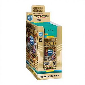 Confezione all'ingrosso di carte <span class=keywords><strong>Panini</strong></span> 2026 FIFA 365 Limited Gold TCG CCG Supernatural - Box di carte collezionabili Messi, <span class=keywords><strong>Ronaldo</strong></span>, Neymar - Product Image 1