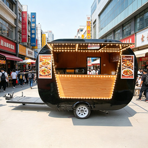 Retro Waffle Truck DOT Soda Cart Stylish Sandwich Food Trailer - Product Image 3