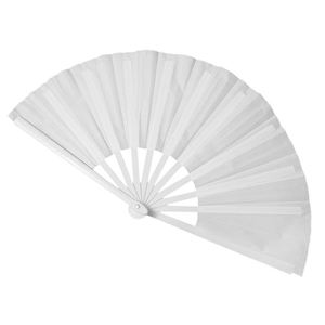 Abanico de Bambú Sublimable para Personalizar, con Tela de Poliéster, para Baile en Línea - Product Image 3