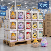 Robot Éducatif Multilingue en Peluche avec IA, Qualité Native, Parlant Français, Allemand, Espagnol, Anglais, Immersion Linguistique, Hauteur Réglable