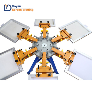 Giá Rẻ 4 Màu 4 Trạm Carousel Màn Hình Máy In Màn Hình Máy In Bán Hot Nhà Máy Lụa Màn Hình Máy In - Product Image 6