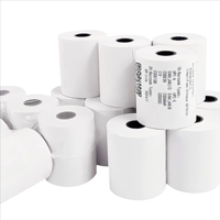 Papel para Rollos de Registro de Oficina, Rollo de Papel Térmico de 80*80mm, Impresión de Alta Definición, Sin BPA, 3-1/8 Pulgadas, 230 Pies