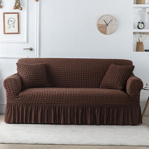 <span class=keywords><strong>Funda</strong></span> para sillón, <span class=keywords><strong>funda</strong></span> para sofá con falda, duradera, lavable, alta elasticidad, elástica, compatible con protector <span class=keywords><strong>universal</strong></span> para muebles - Product Image 5