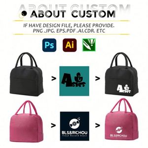 Cross-Border Custom Insulation Oxford Storage Large Capacity Women's Handbags Insulated Lunch <b>Bag</b> for Kids - Product Image 3