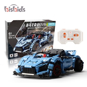 A distanza di controllo tecnico mattoni da costruzione blocchi giocattolo auto con 914 pcs - Product Image 2