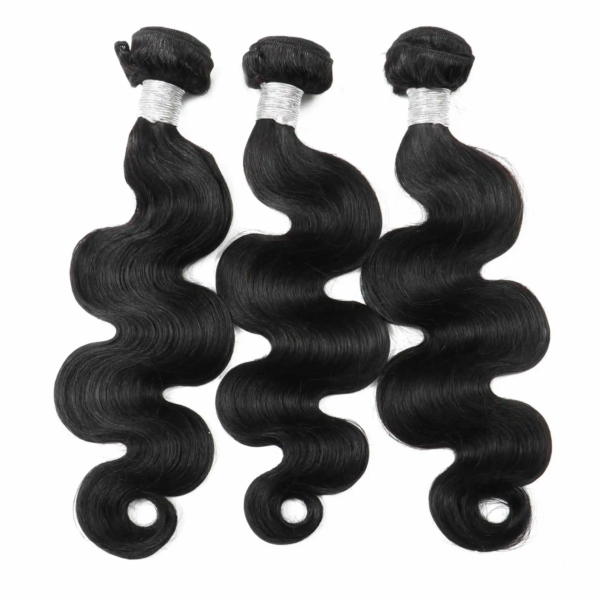 Wholesale Body Wave Brazilian Remy Raw Virgin Unprocessed 100% Human Hair Water Wave Extensions Bundle Hair