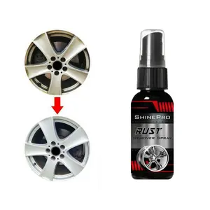 C0453 30ml Car Rust Remover Spray Metal Surface Chrome Paint Car Maintenance Iron Powder Cleaning Rust Remover Multi-Purpose