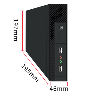 BKHD OEM Groothandel <span class=keywords><strong>NUC</strong></span> DDR4 32GB Metalen Behuizing Intel Celeron J6412 Core i3/i5/i7 Pentium 2117U Win11 Linux Desktop Home MINI PC - Product Image 5