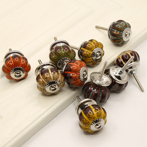 Nhiều Màu gốm nội <span class=keywords><strong>knobs</strong></span> chất lượng hàng đầu đồ nội thất tủ kéo nhà bếp Tủ cửa sứ xử lý - Product Image 2