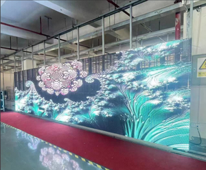 Display LED luar ruangan transparan P3.91 kecerahan tinggi definisi tinggi iklan penuh warna pada jendela kaca untuk kamar - Product Image 2